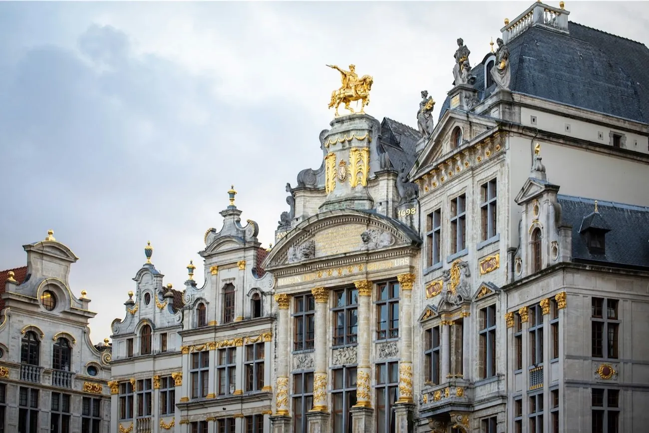 Façades de la Grand-Place de Bruxelles